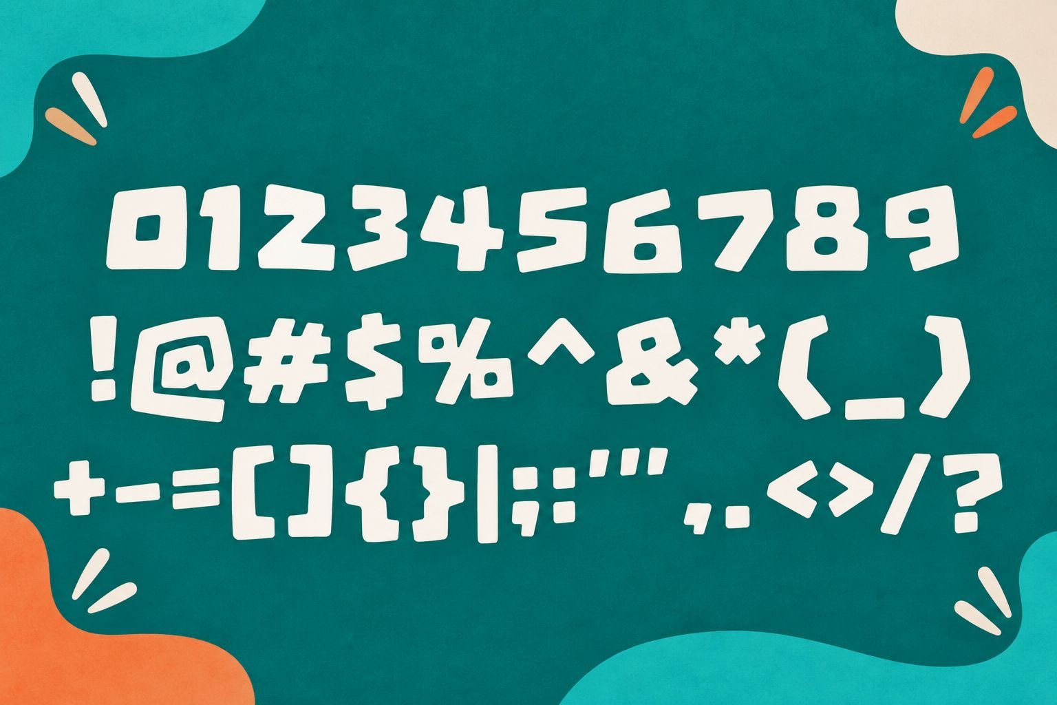 Anah Kidah Font Specimen Preview