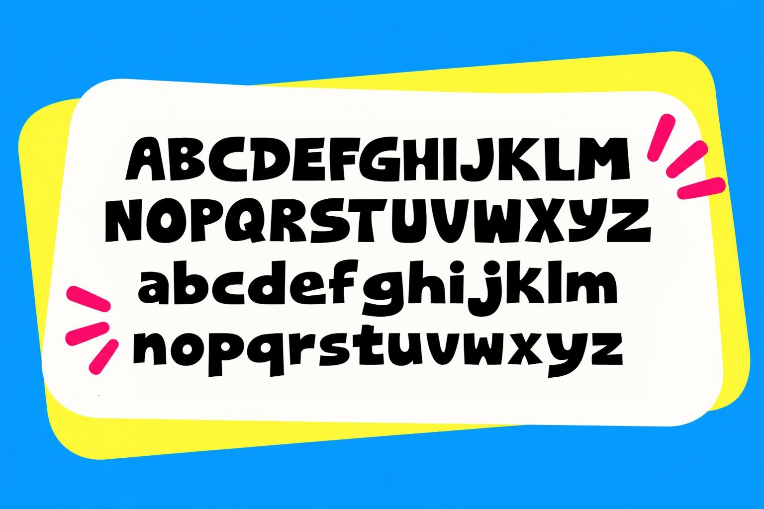 Buna Dimana Font Specimen Preview