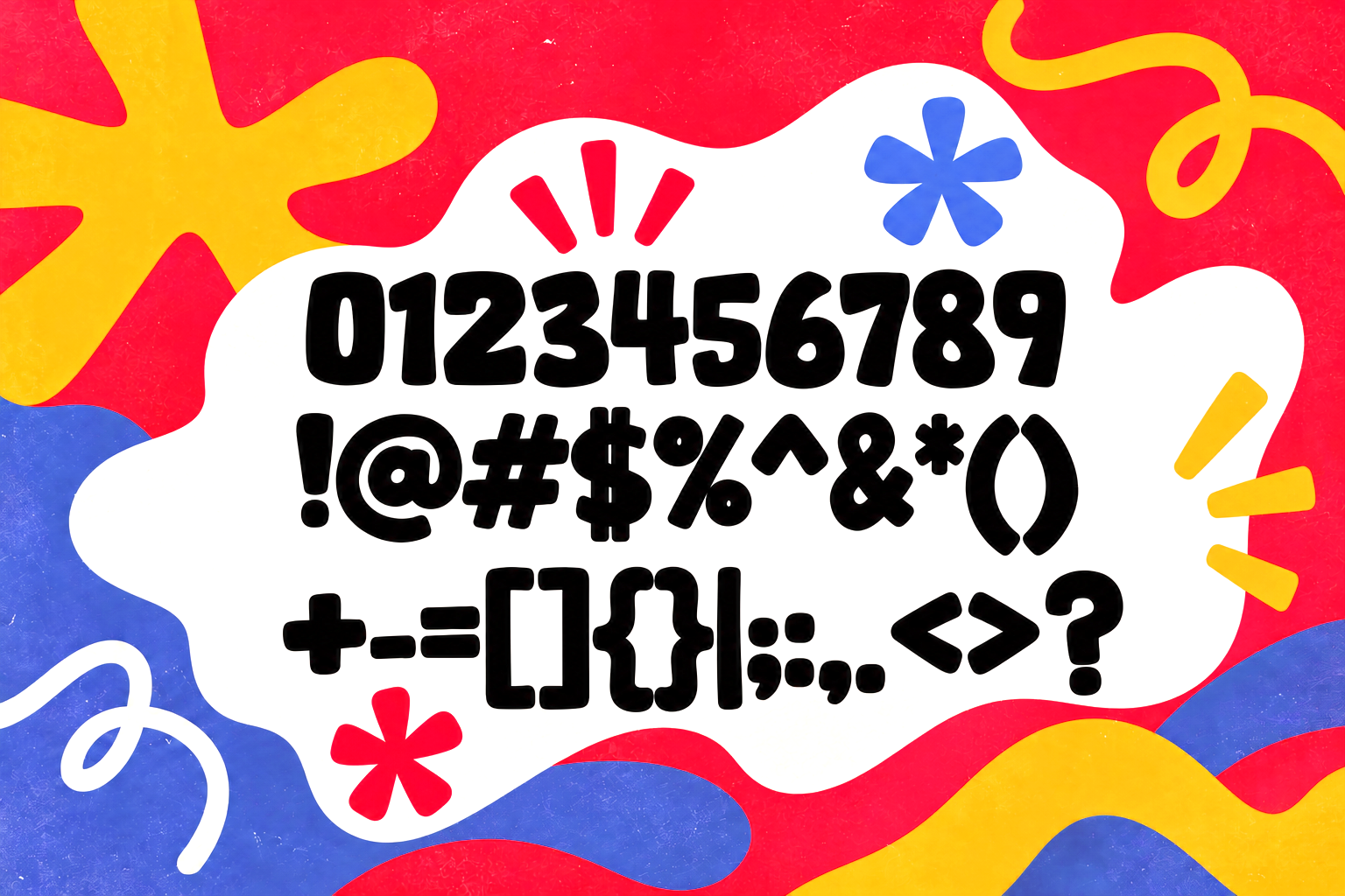 Ceky Pops Font Specimen Preview