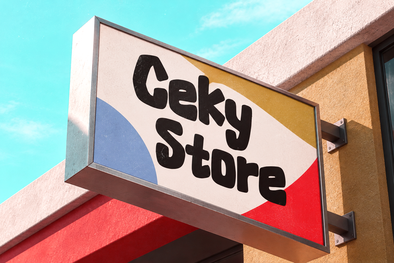 Ceky Pops Font Specimen Preview