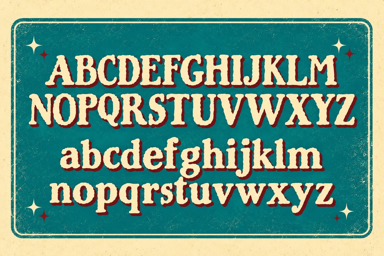 Cilik Keketik Font Specimen Preview