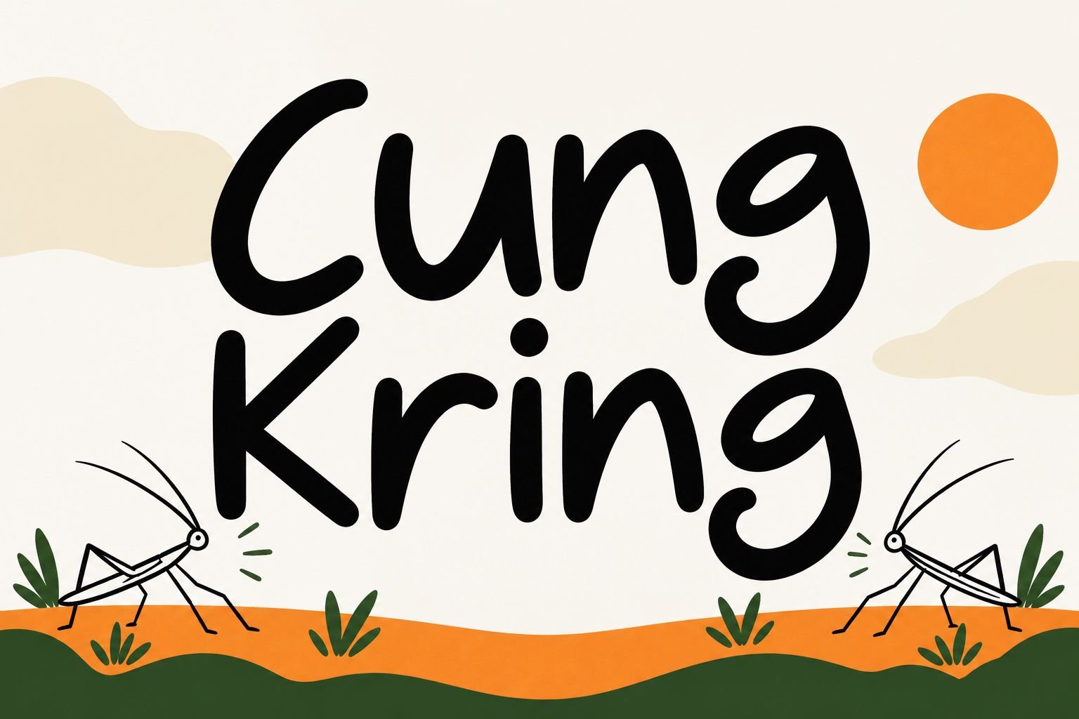 Cung Kring Font Specimen Preview