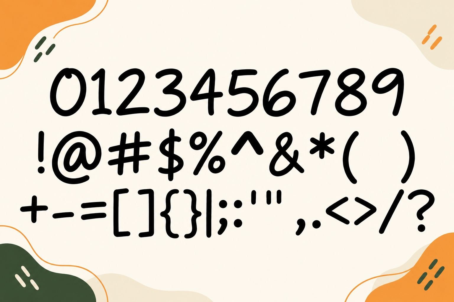 Cung Kring Font Specimen Preview