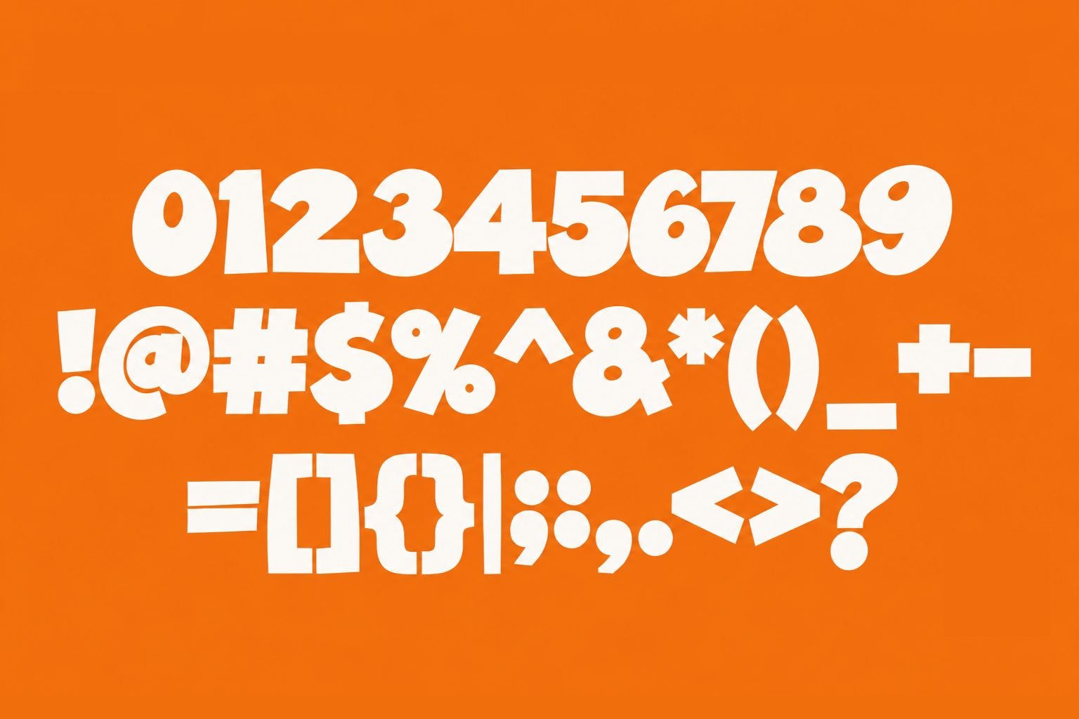 Cuti Piye Font Specimen Preview