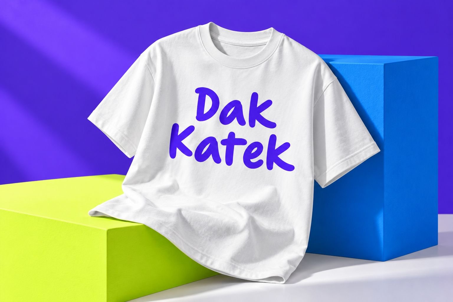 Dak Katek Font Specimen Preview