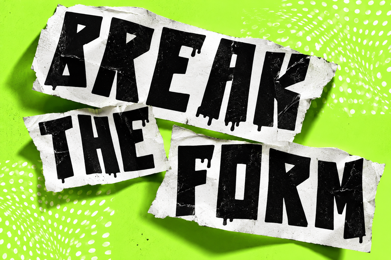 Dripfang Font Specimen Preview
