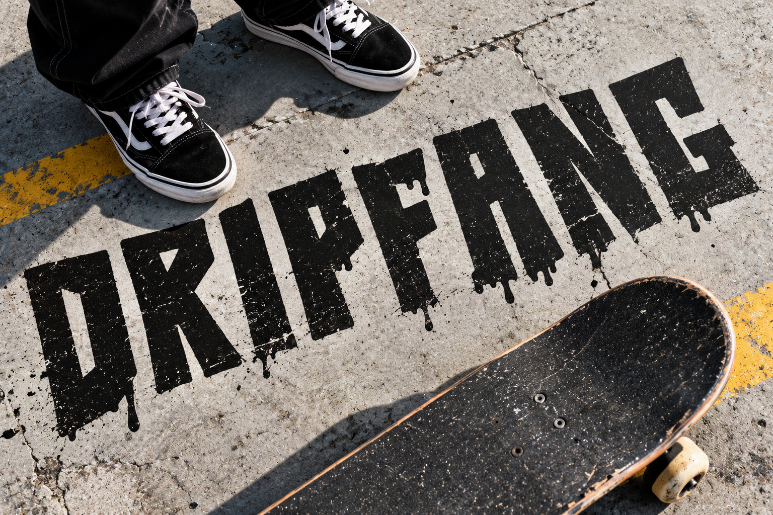 Dripfang Font Specimen Preview