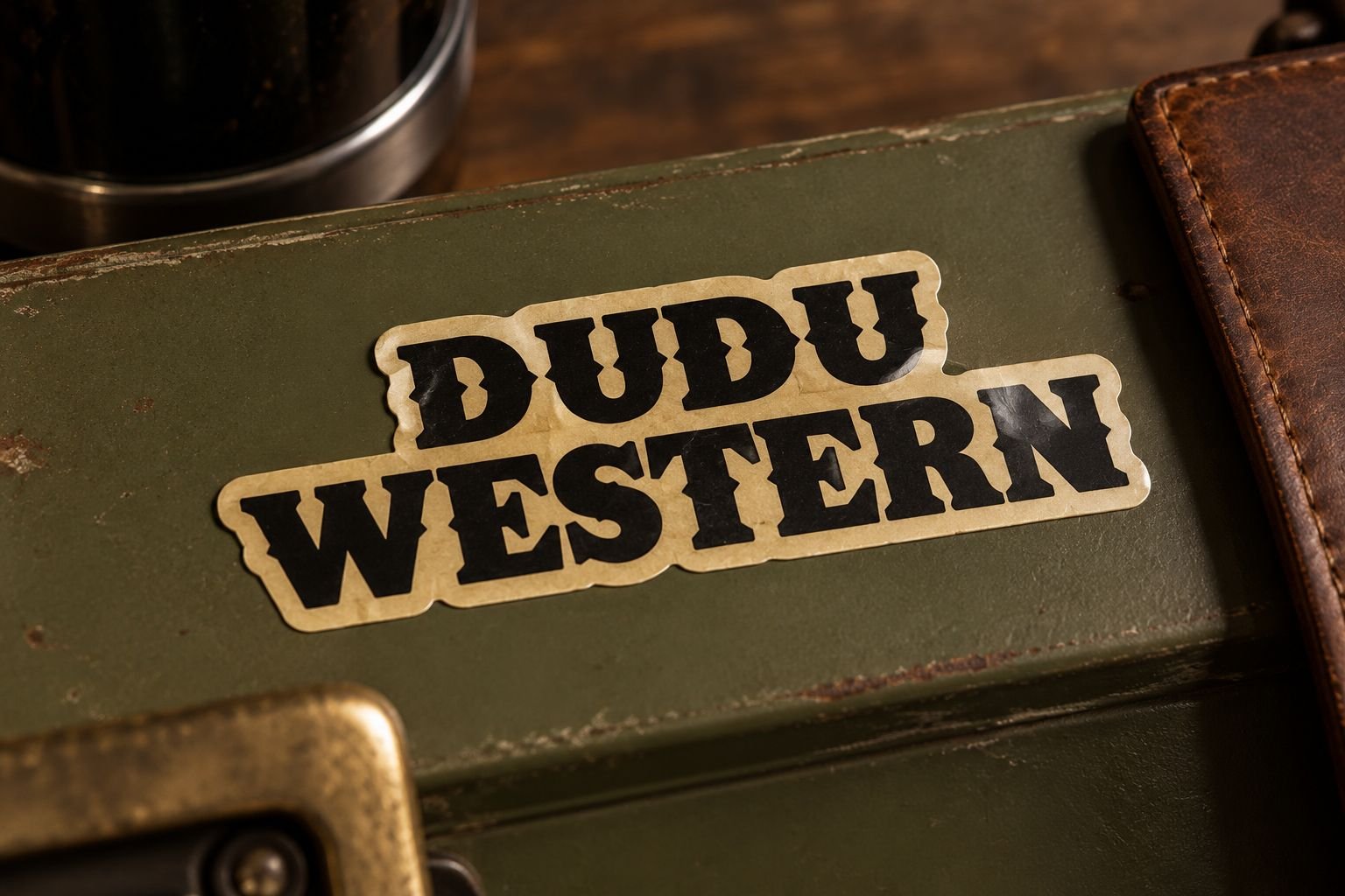 Dudu Western Font Specimen Preview
