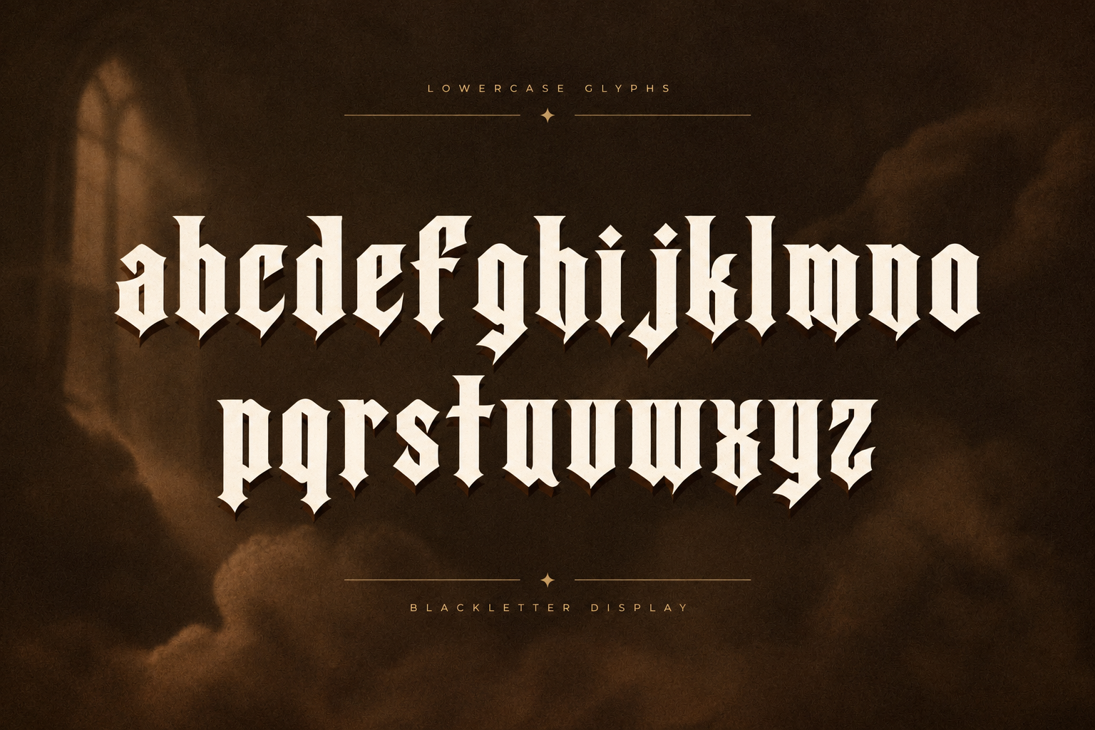 Hexen Gates Font Specimen Preview