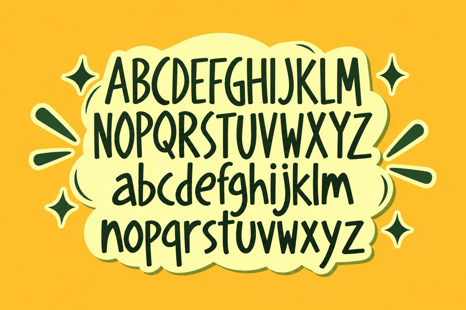 Isone Ngene Font Specimen Preview