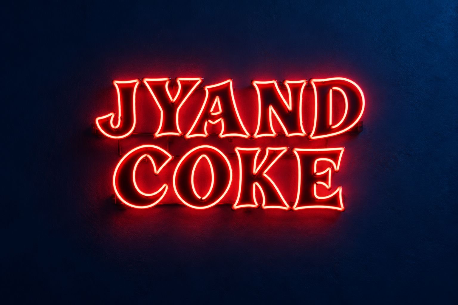 Jyand Coke Font Specimen Preview