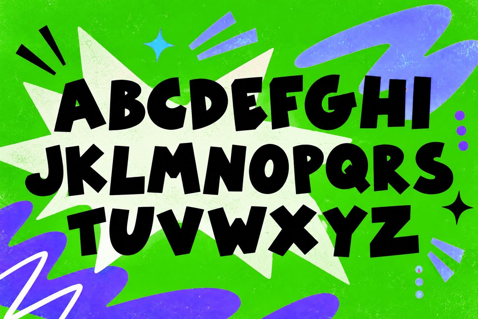 Kal Toon Font Specimen Preview