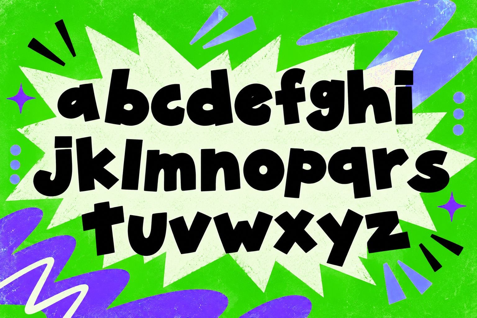 Kal Toon Font Specimen Preview