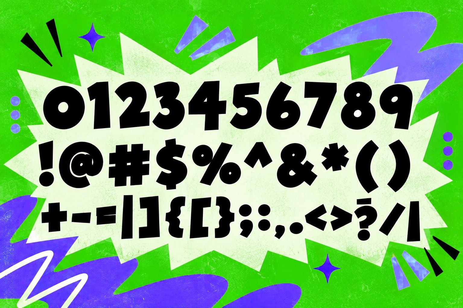 Kal Toon Font Specimen Preview