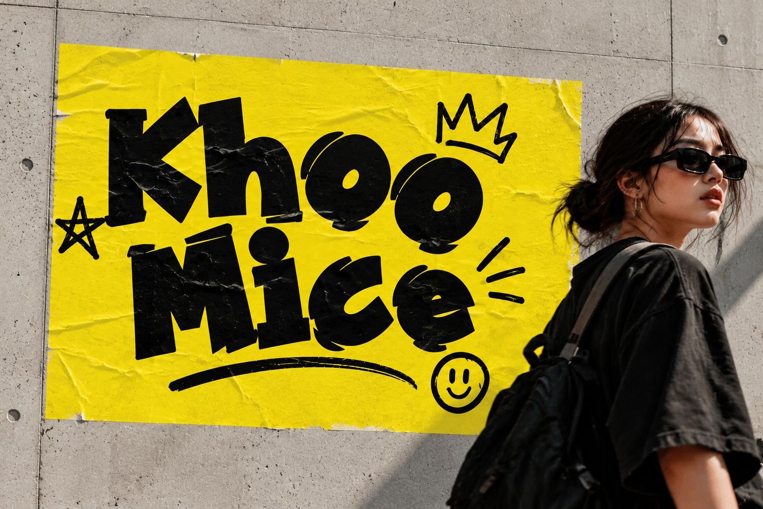 Khoo Mice Font Specimen Preview
