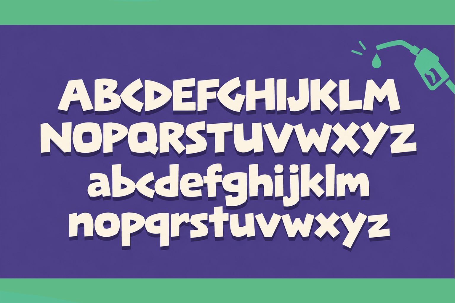 Lyl Bah Font Specimen Preview