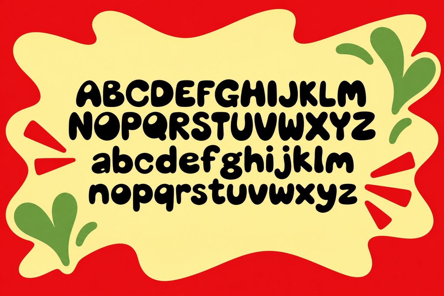 Meng Kol Font Specimen Preview