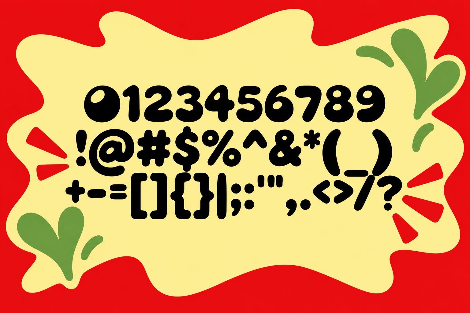 Meng Kol Font Specimen Preview