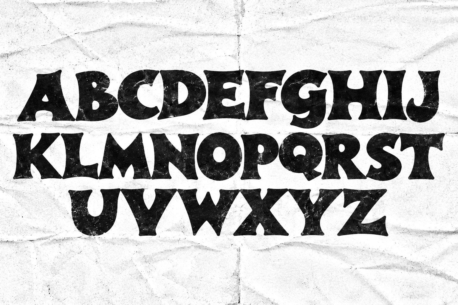 Modish Lova Font Specimen Preview