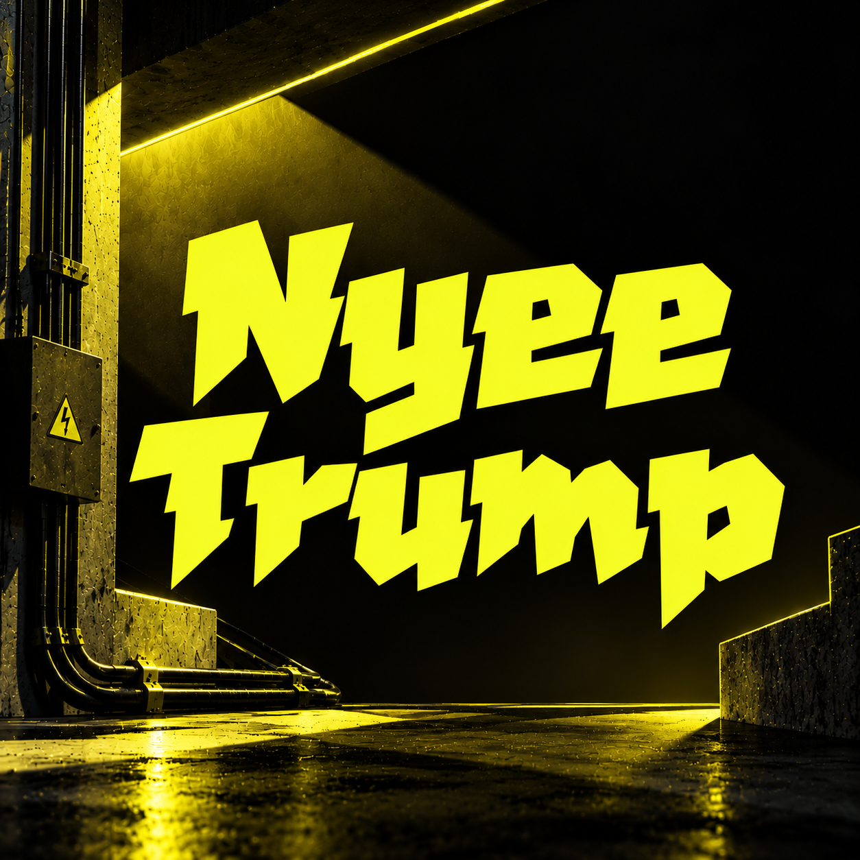 Nyee Trump Font Specimen Preview