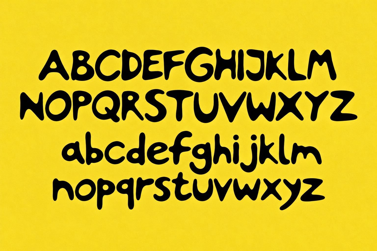 Pra Bono Font Specimen Preview