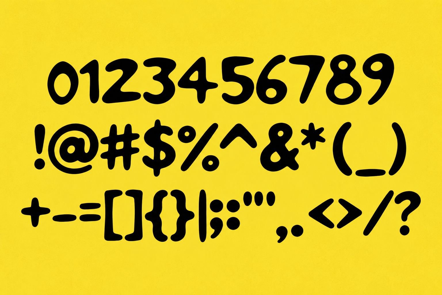 Pra Bono Font Specimen Preview