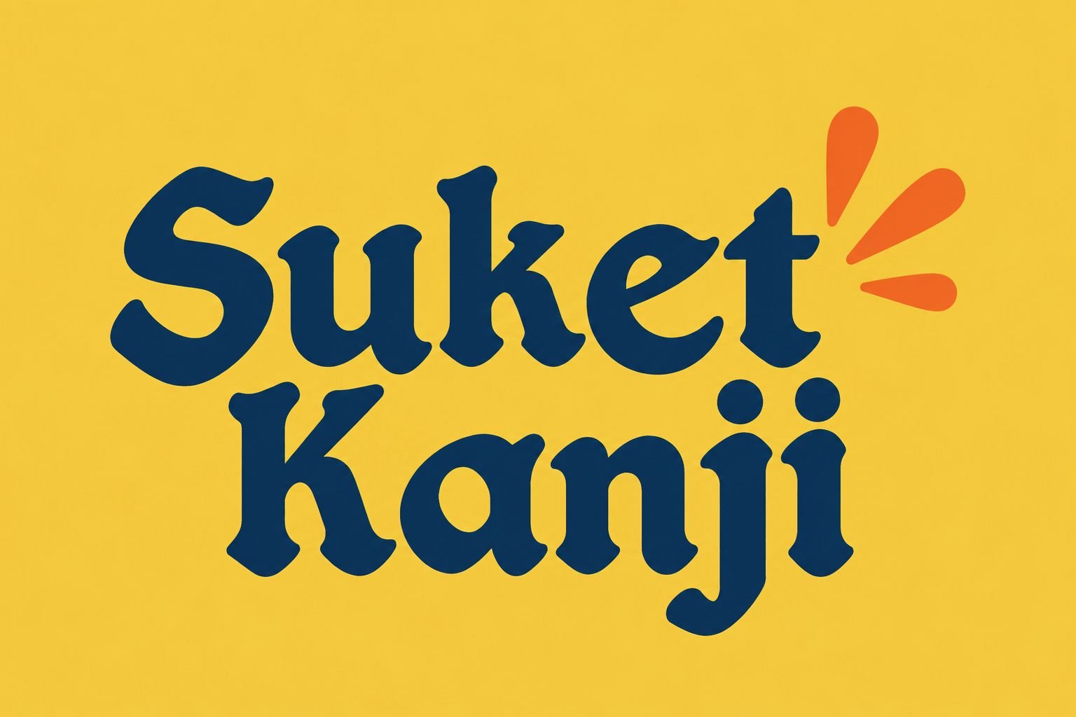 Suket Kanji Font Specimen Preview