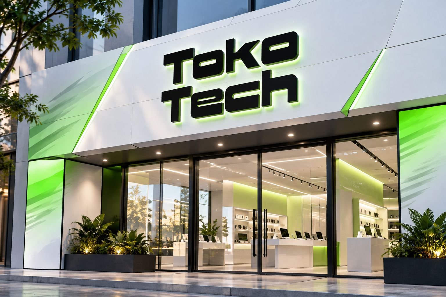 Teko Tech Font Specimen Preview