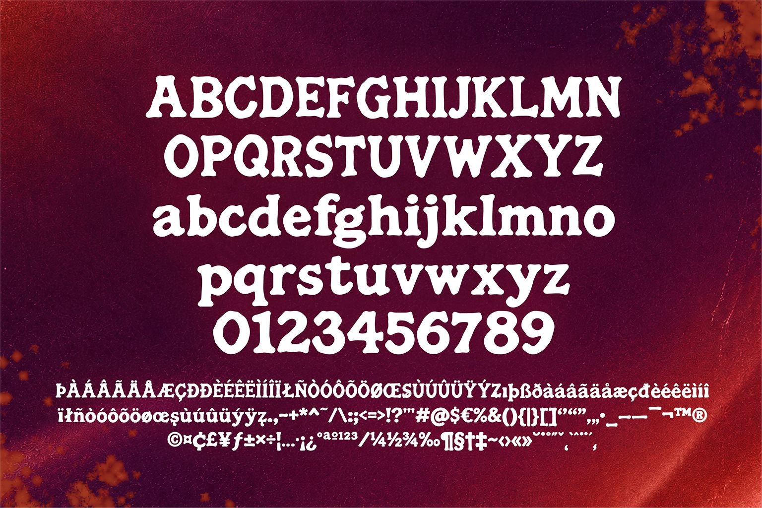 Turu Mbengi Font Specimen Preview