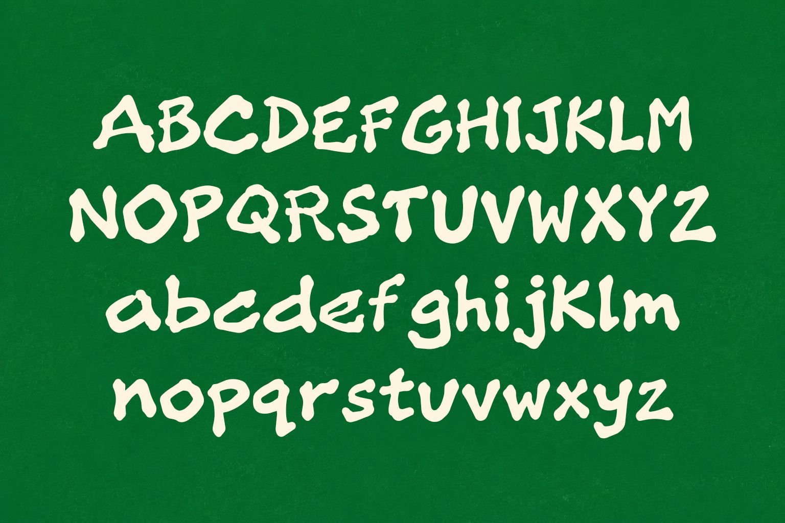 Urip Mulyo Font Specimen Preview