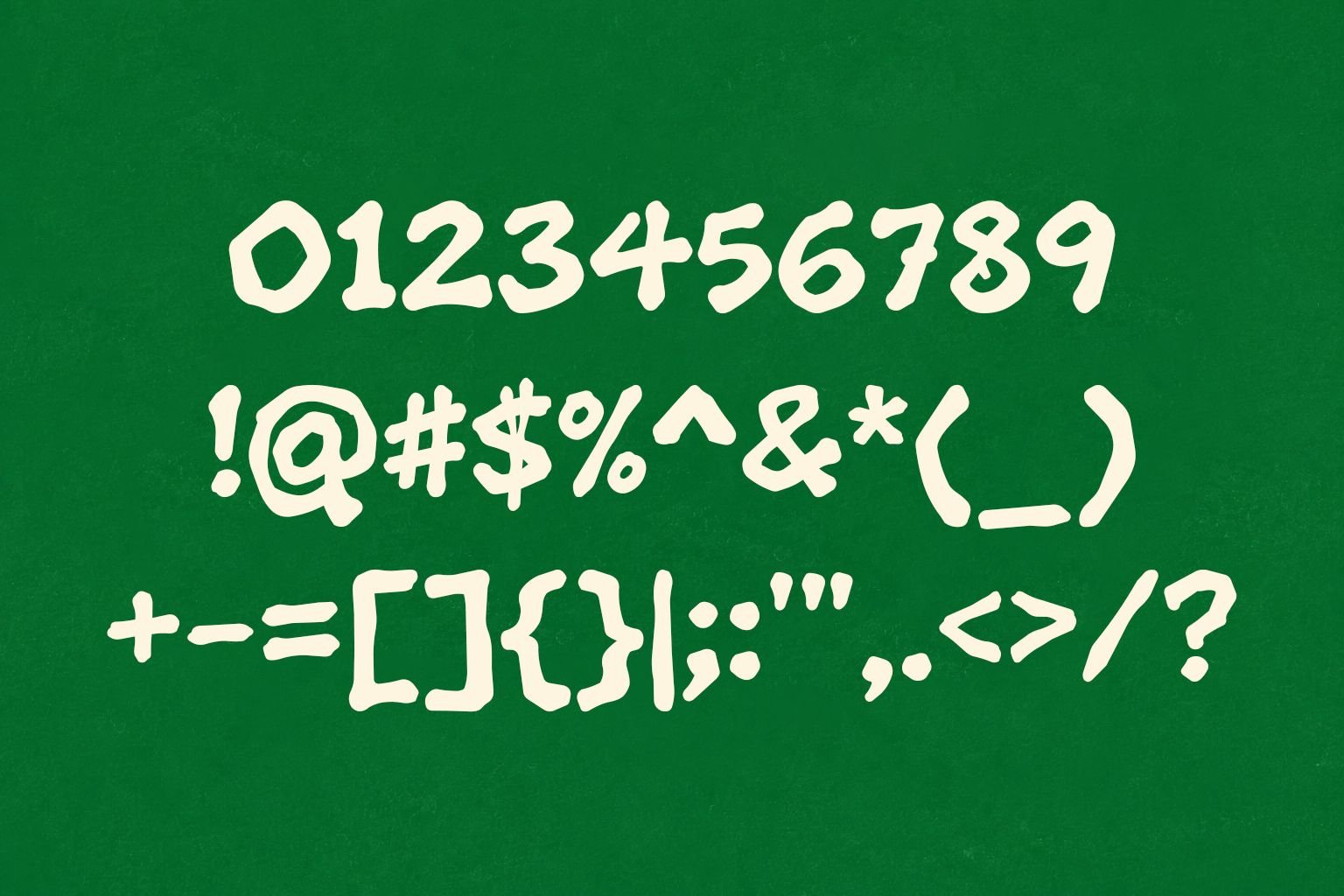 Urip Mulyo Font Specimen Preview