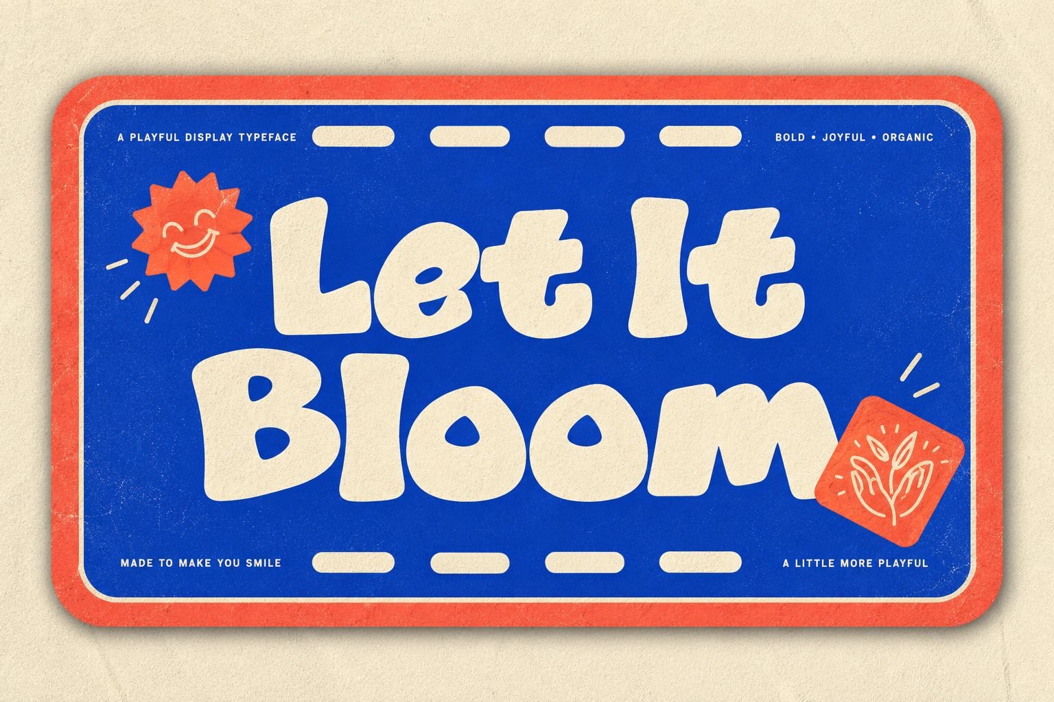 Urung Bloom Font Specimen Preview