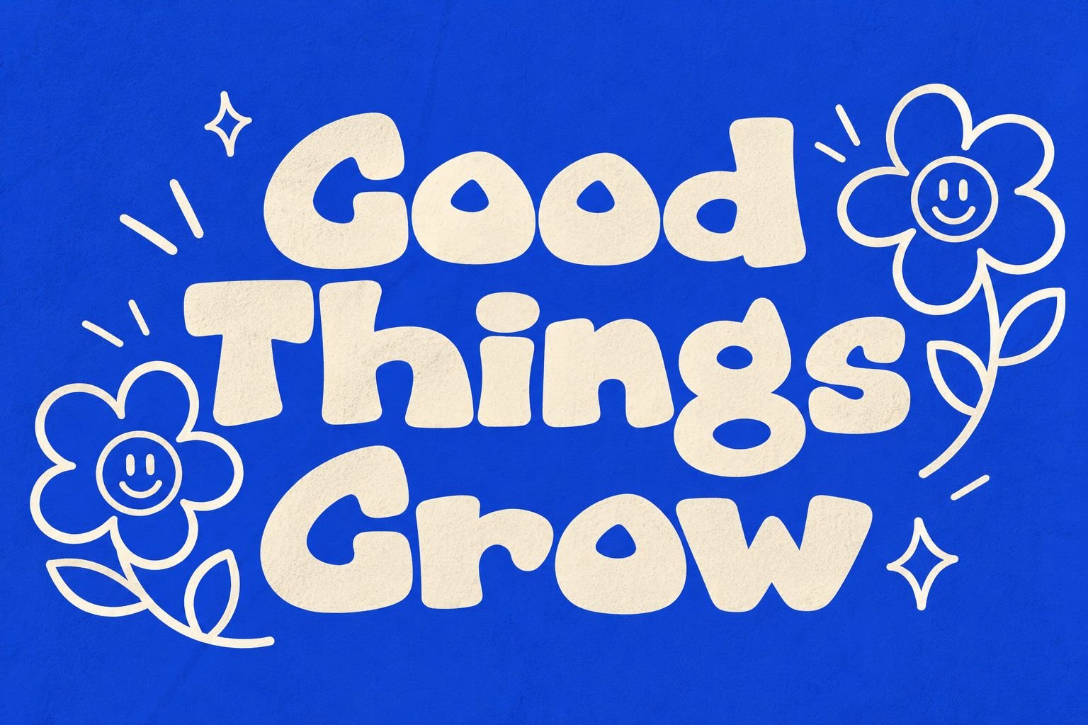Urung Bloom Font Specimen Preview