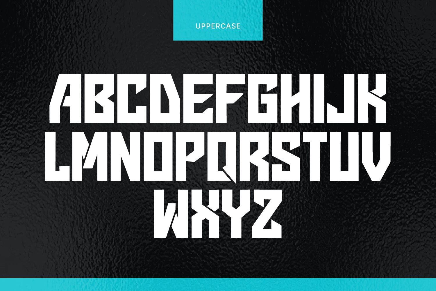 Vantorize Font Specimen Preview