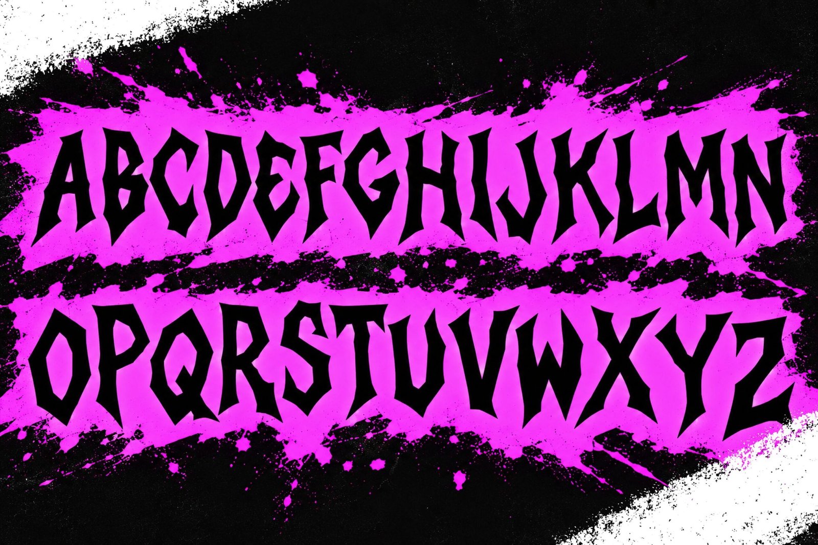 Varkhane Font Specimen Preview