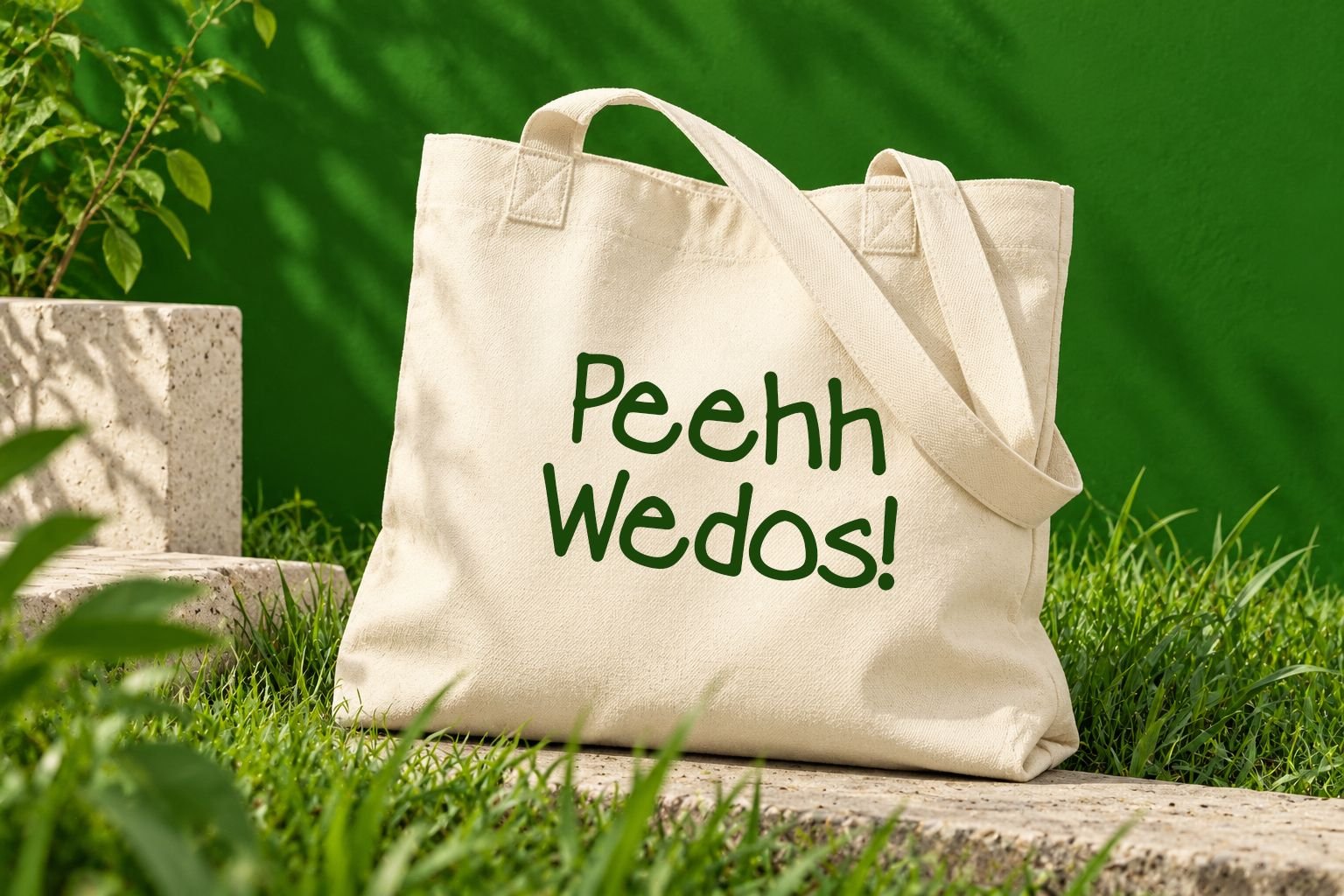 Wedos Line Font Specimen Preview